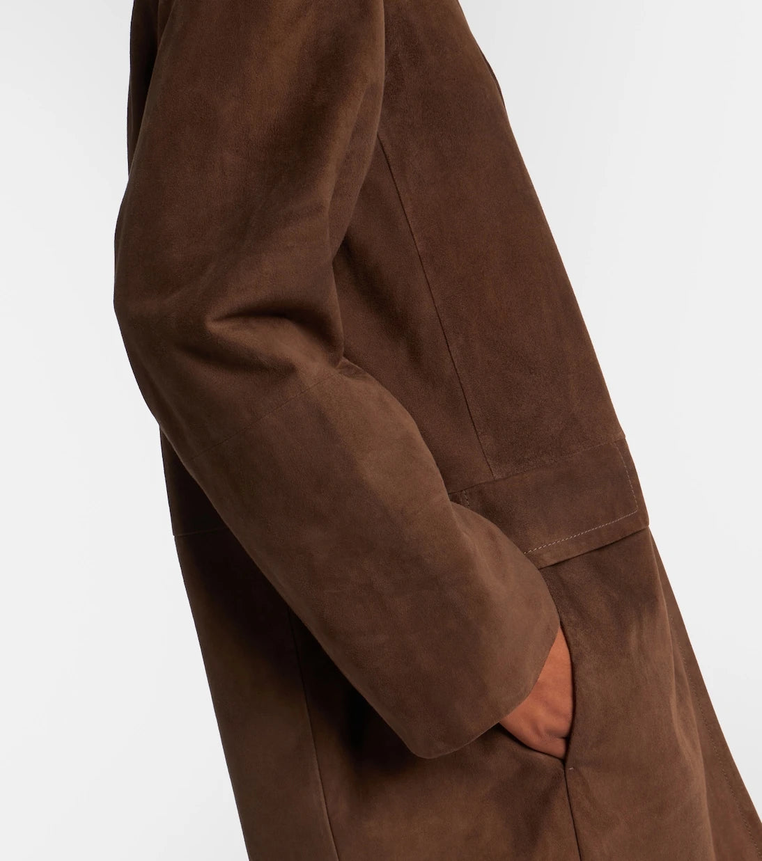 'S Max Mara - Ortensia suede coat
