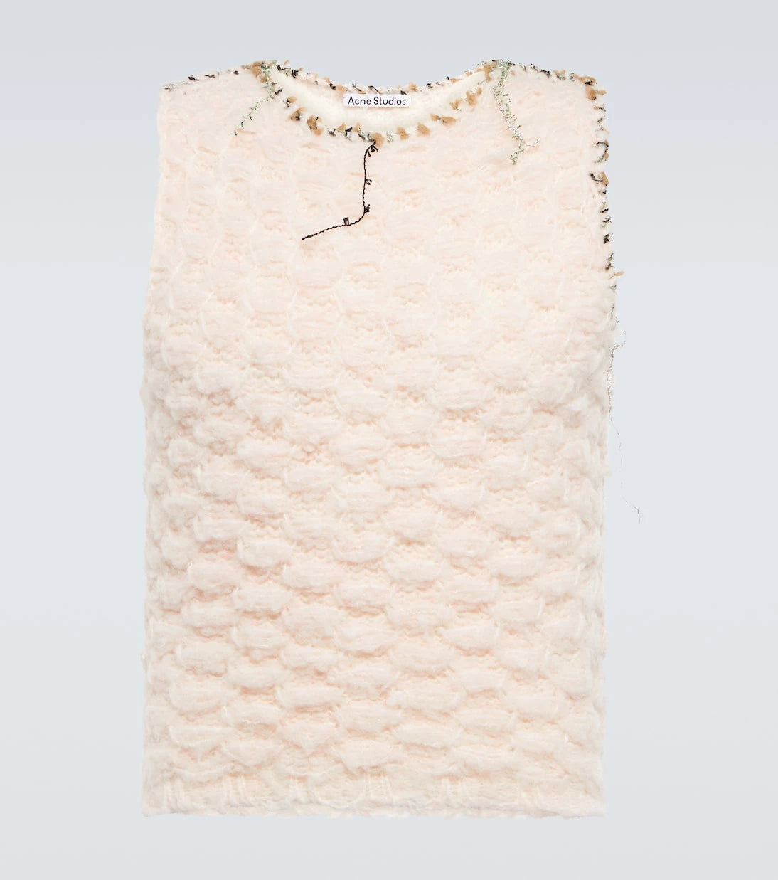 Acne Studios - Distressed crochet sweater vest