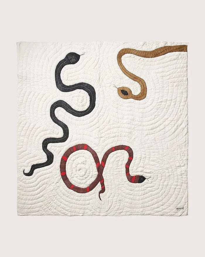 Bongusta Snake Pamuklu Örtü 260 x 265 cm