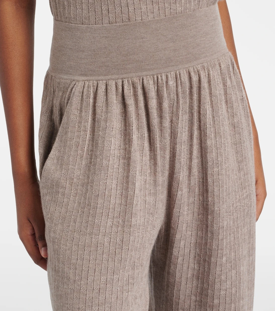 Loro Piana - Cashmere and silk tapered pants