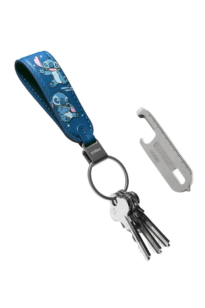 Orbitkey paslanmaz çelik anahtarlık ve çok işlevli araç Stitch