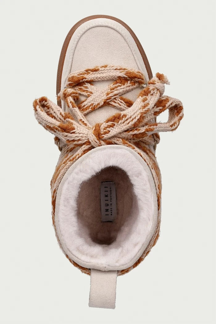 Inuikii Suede Knot kadın süet kar botları