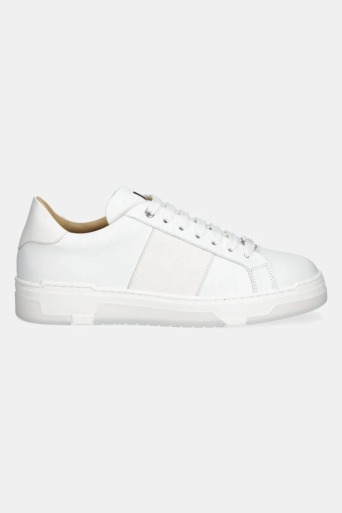 Кожени маратонки Philipp Plein Lo-Top Monogram