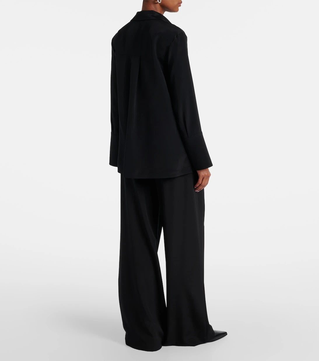 Max Mara - Dover silk-blend cady blouse