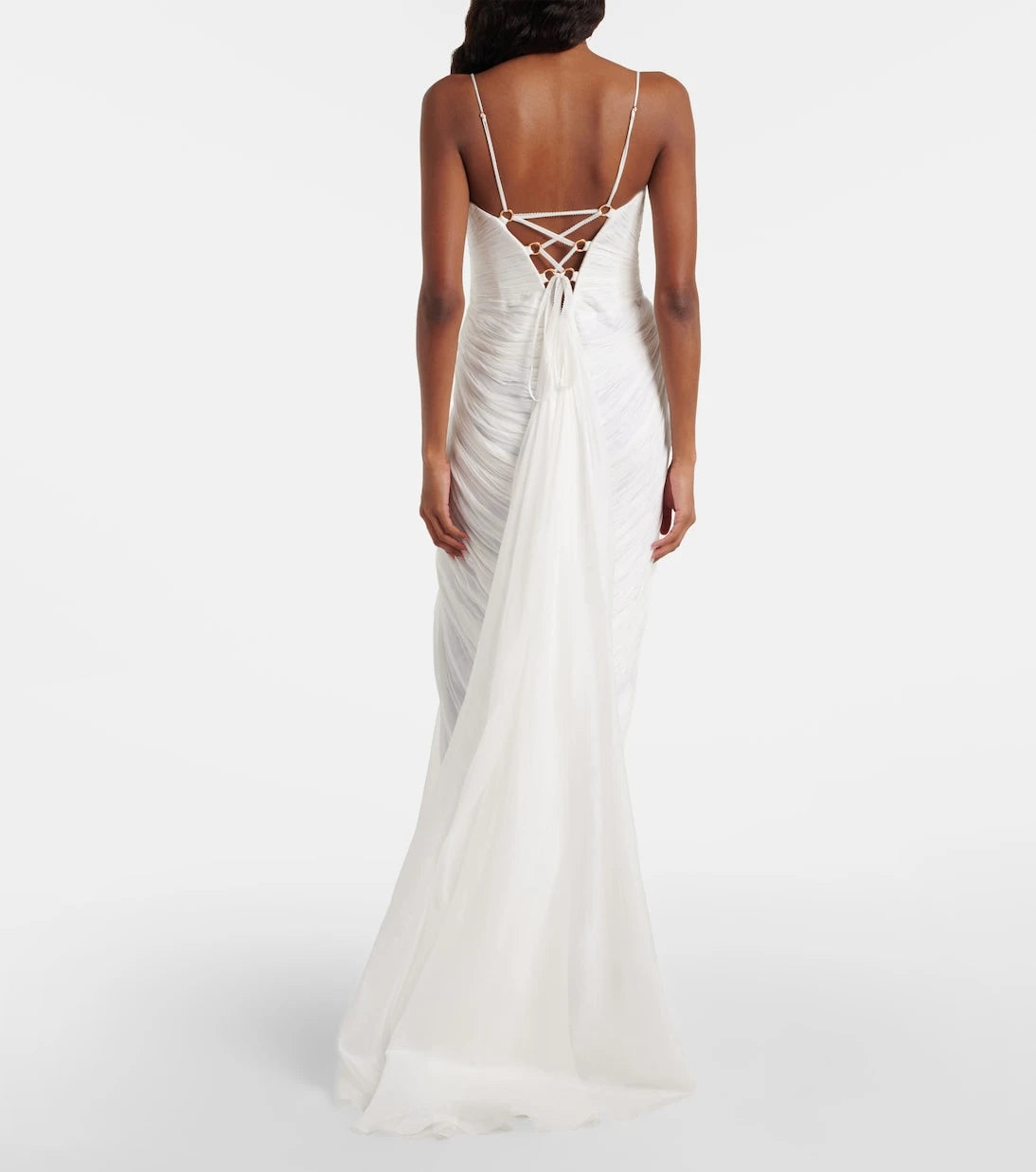 Maria Lucia Hohan - Cecilia draped silk muslin gown