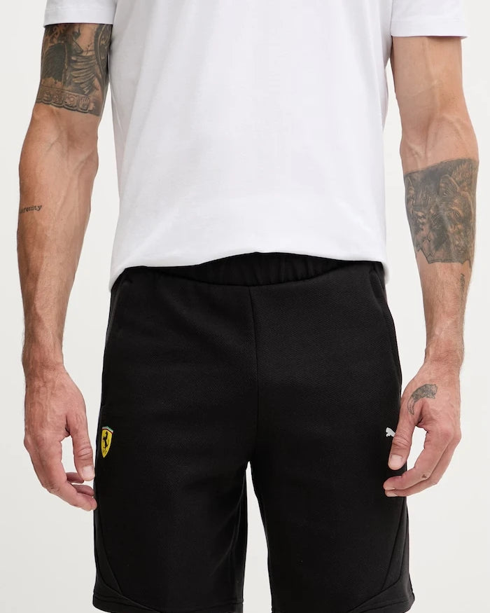 Puma Erkek Pamuklu Ferrari PM1 Eşofman Tipi Kısa Şort