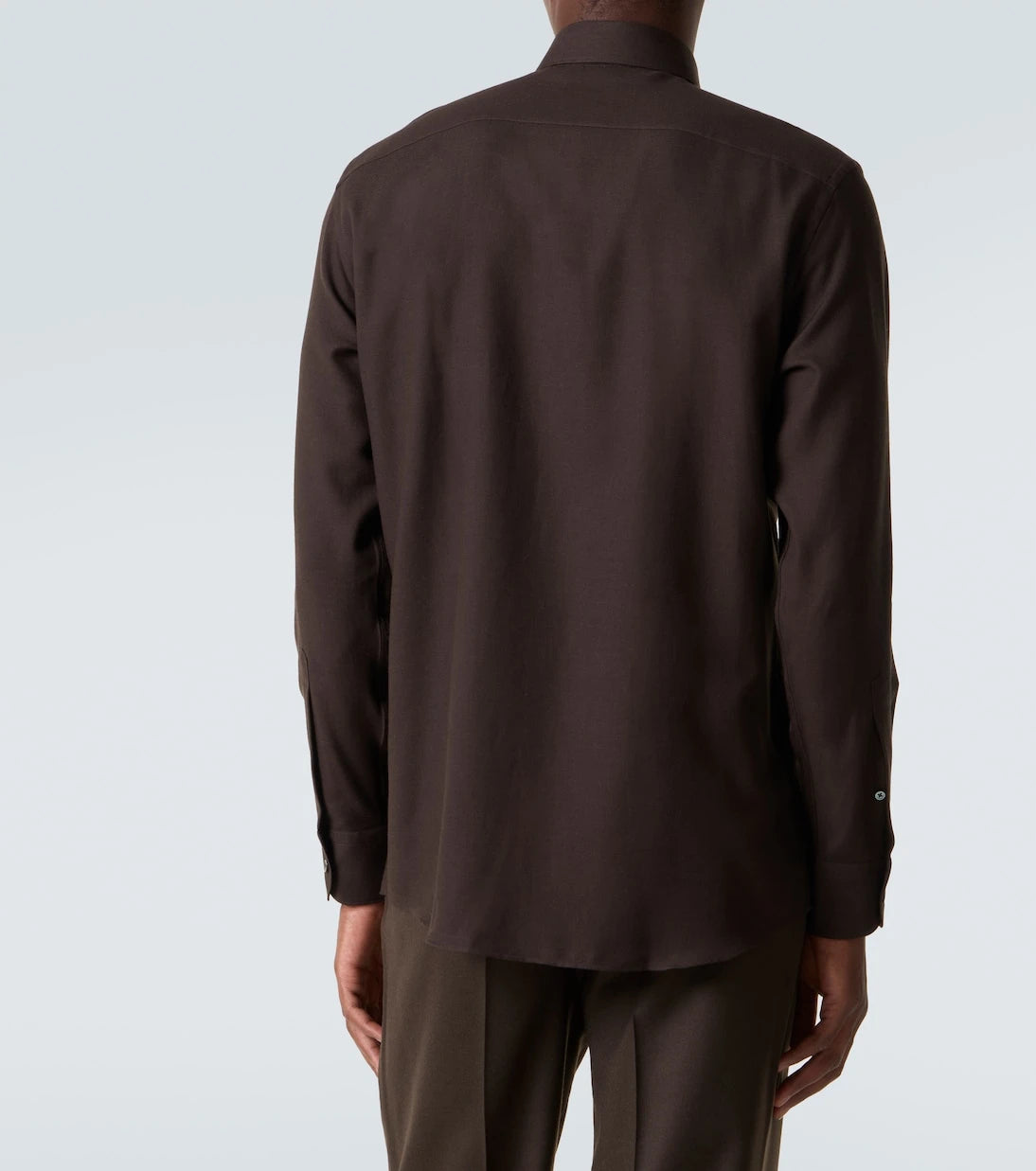 Zegna - Cotton and cashmere shirt