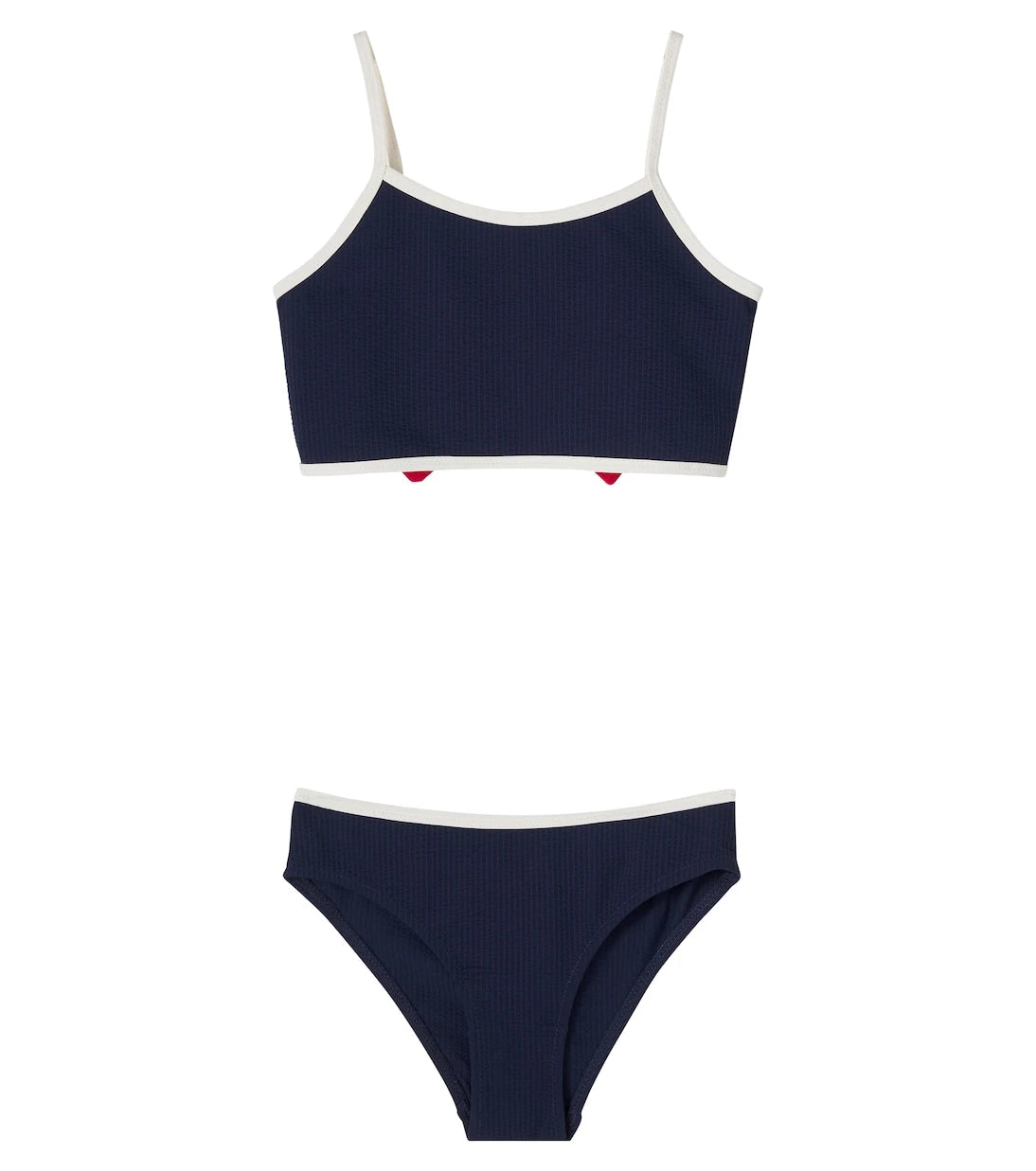 Konges Sløjd - Bowie bow-detail seersucker bikini