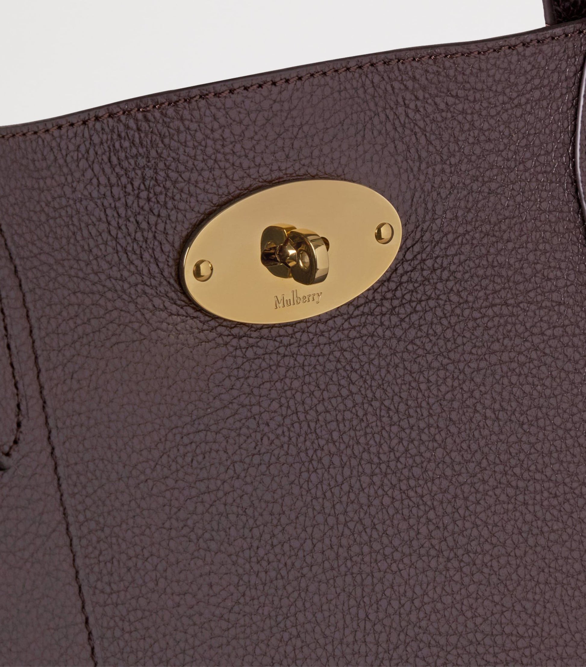 Mulberry Black Small Leather Bayswater Tote Bag