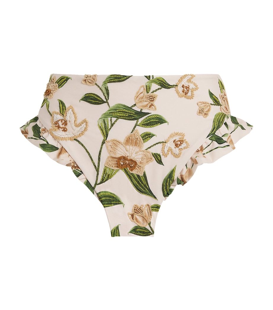 Multi Ruffle Kiwi Bikini Bottoms