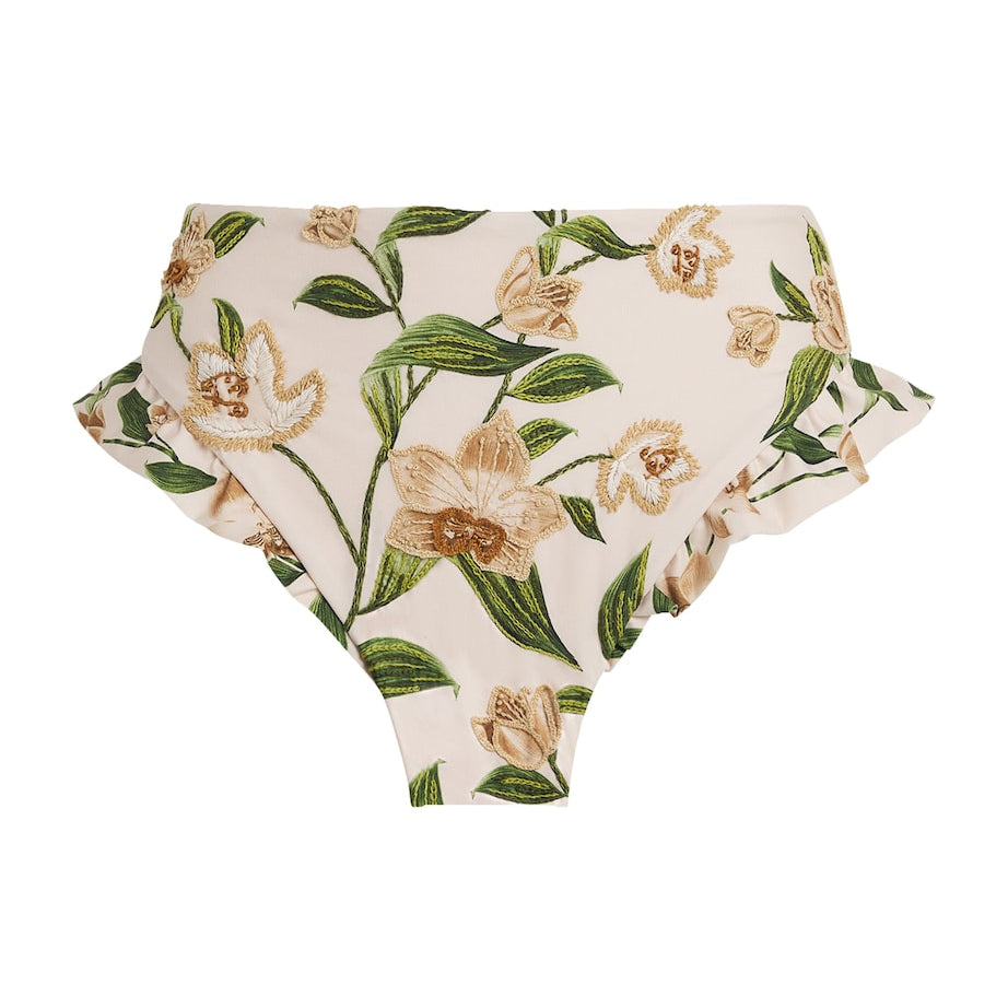 Multi Ruffle Kiwi Bikini Bottoms