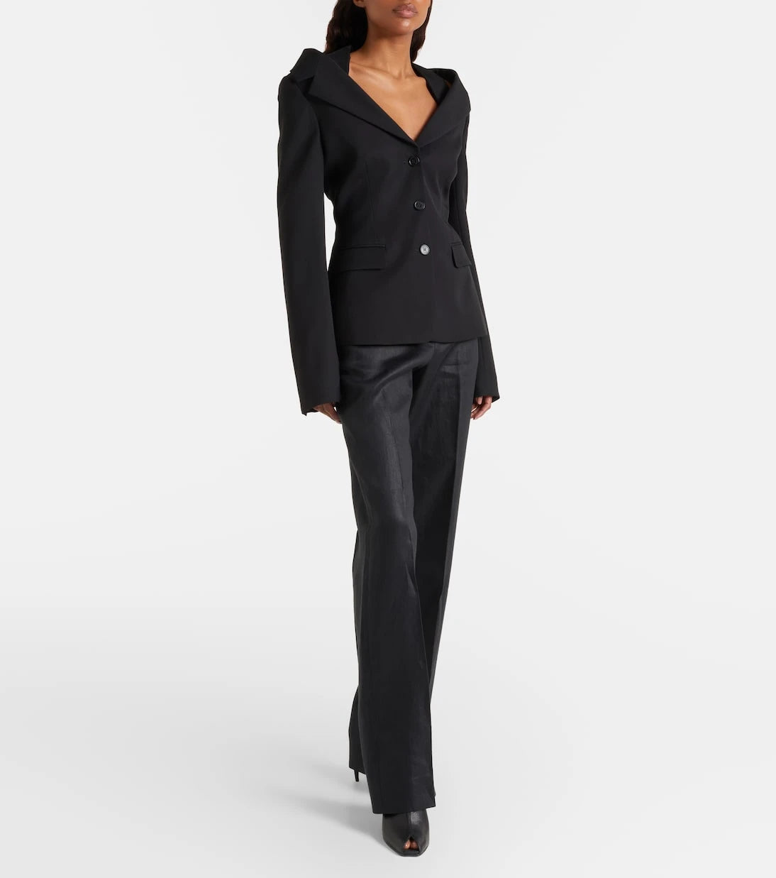 McQueen - Crêpe blazer