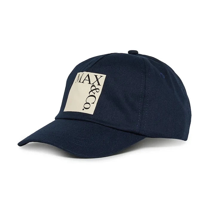 Детска памучна шапка с козирка MAX&Co. MAXF13F HAT