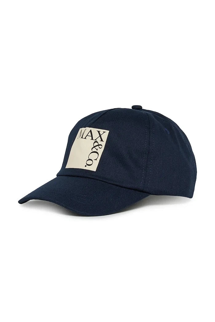 Детска памучна шапка с козирка MAX&Co. MAXF13F HAT