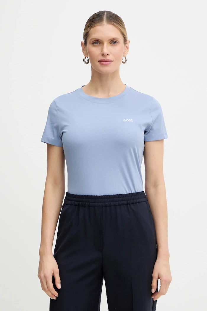 BOSS Orange basic kadın pamuklu T-shirt C Esogo 1