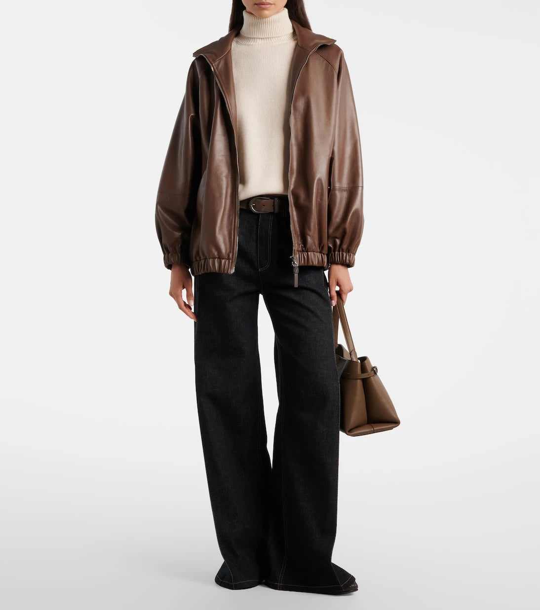 Brunello Cucinelli - Monili cashmere turtleneck sweater