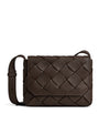 Bottega Veneta Leather Intrecciato Diago Cross-Body Bag
