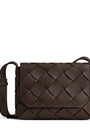 Bottega Veneta Leather Intrecciato Diago Cross-Body Bag