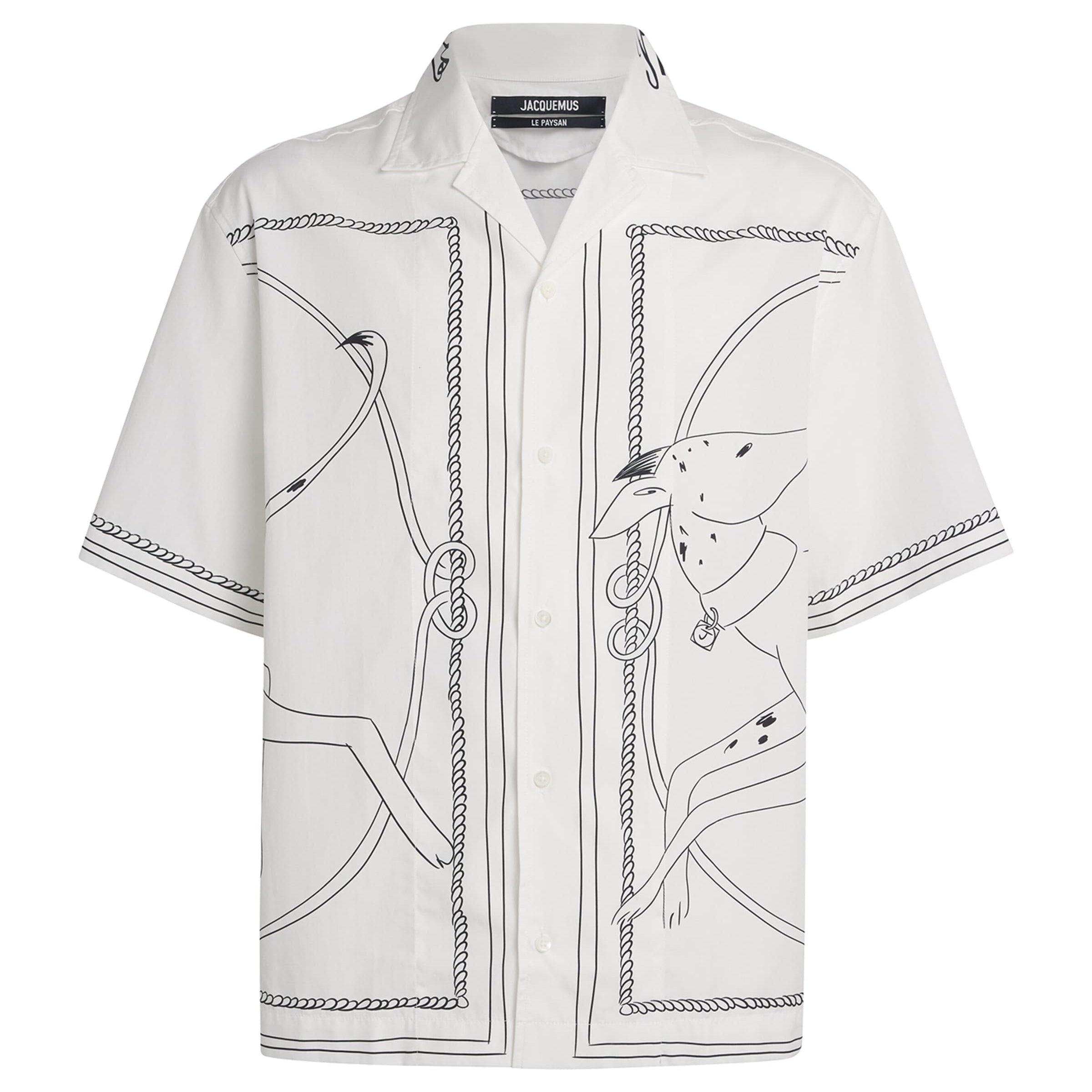 Cotton Illustration Shirt