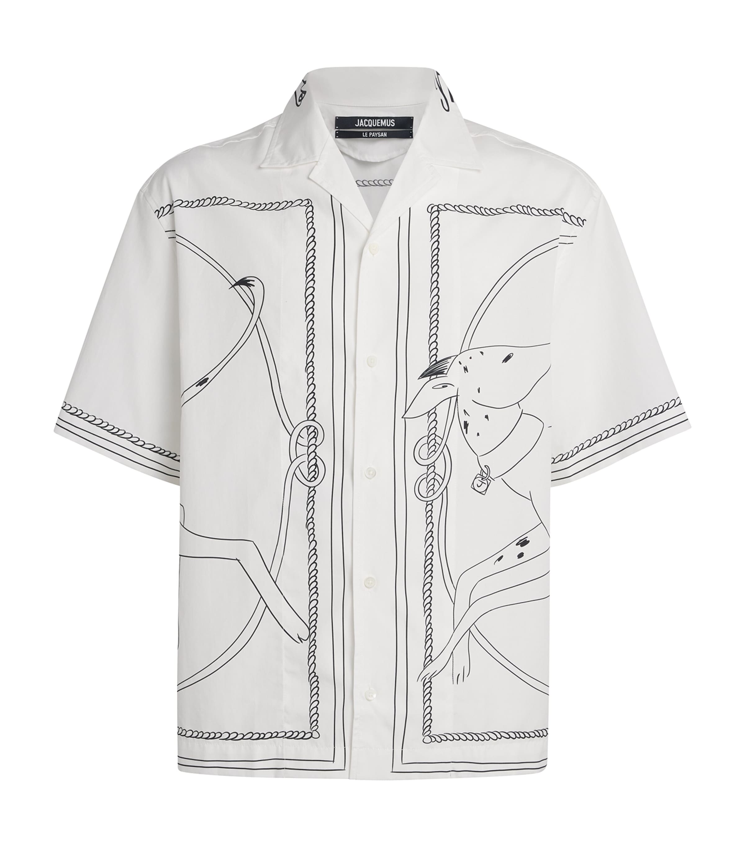 Cotton Illustration Shirt