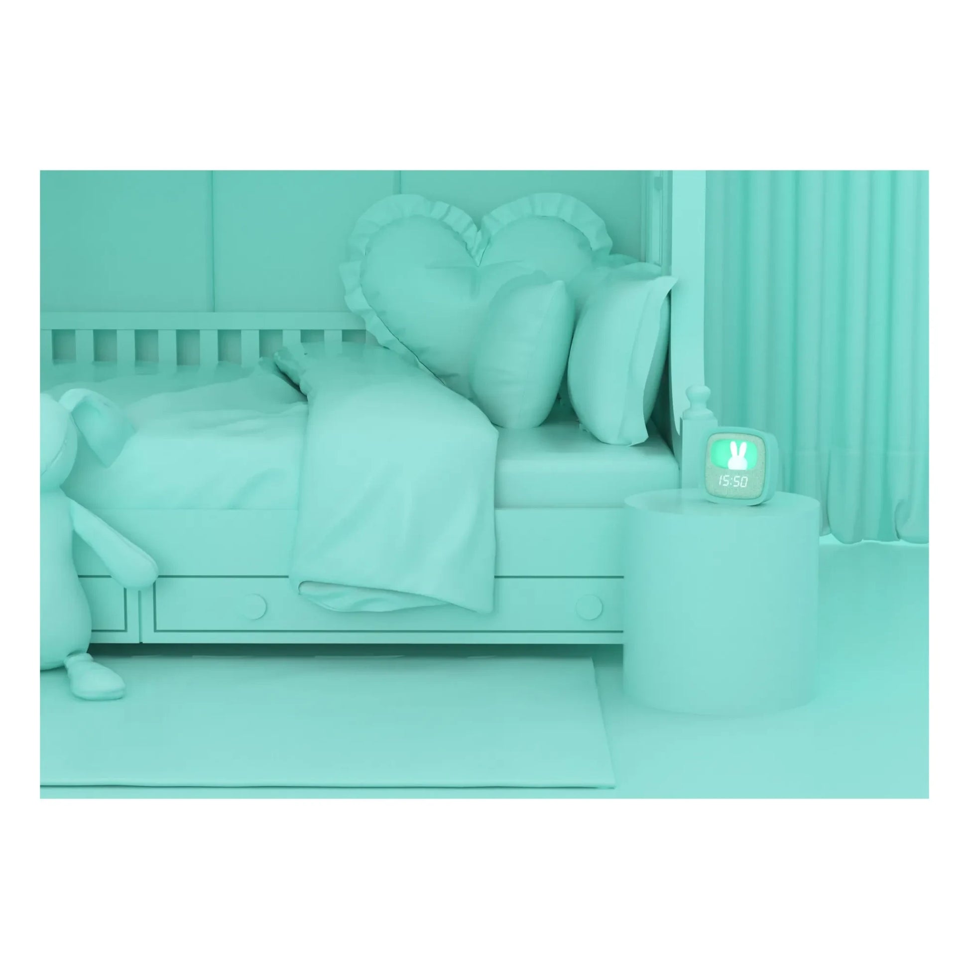 MOB - Billy Alarm Clock and Nightlight | Turquoise