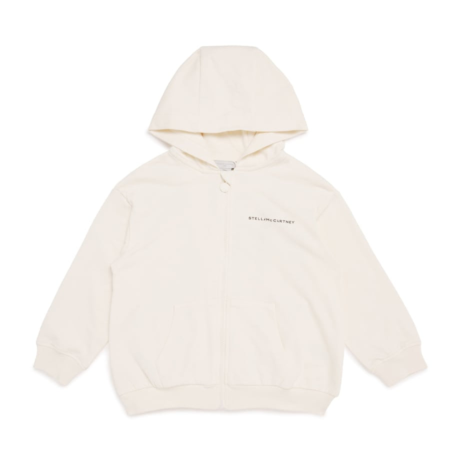 Stella McCartney Kids Organic Cotton Logo Hoodie (3-14 Years)