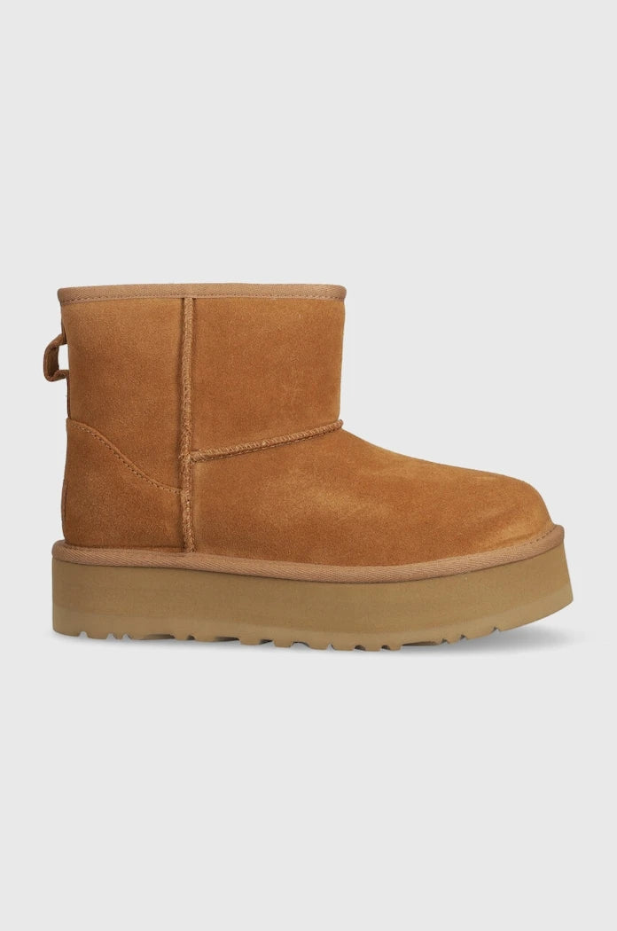 UGG KIDS CLASSIC MINI PLATFORM Çocuk Süet Apre Ski Botları