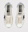 White Leather Super-Star Sneakers