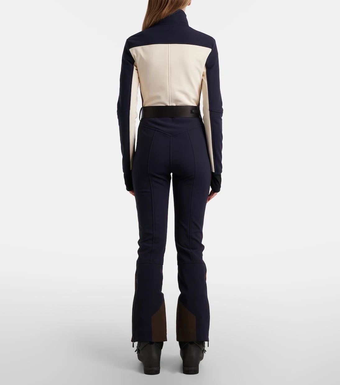 Moncler Grenoble - Logo belted ski suit