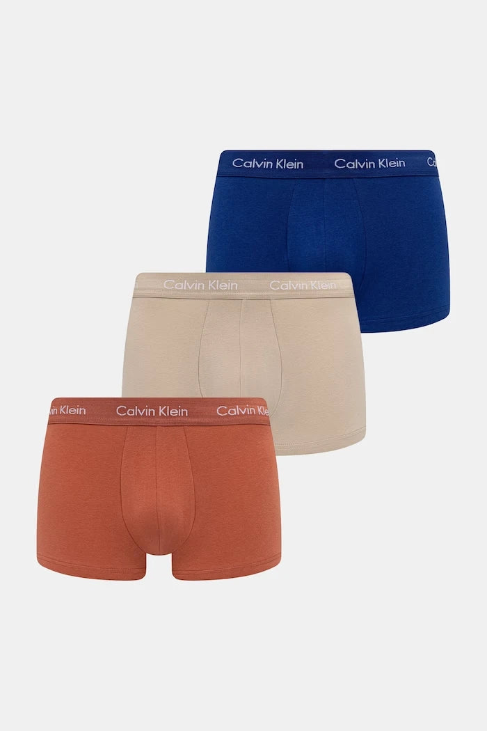 Calvin Klein Underwear Erkek Pamuk Elastan Bokser 3’lü