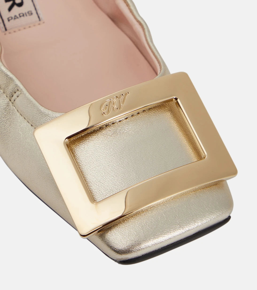 Roger Vivier - Viv' Pockette leather ballet flats