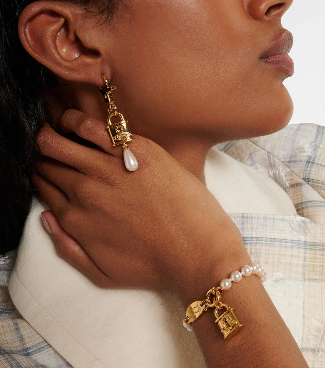 Vivienne Westwood - Celestia Small embellished bracelet