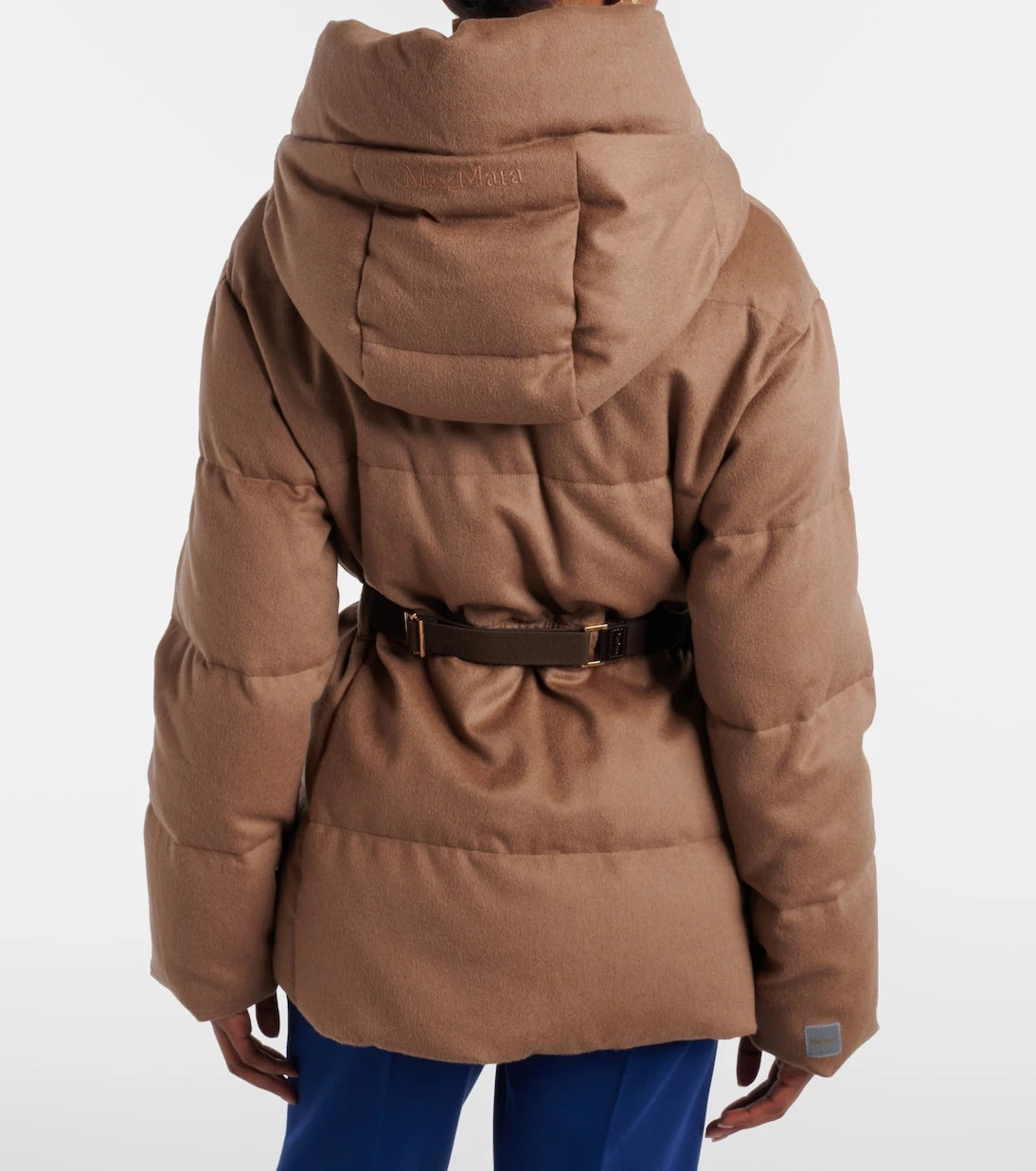 Max Mara - جاكيت بافر The Cube Corona من وبر الجمل