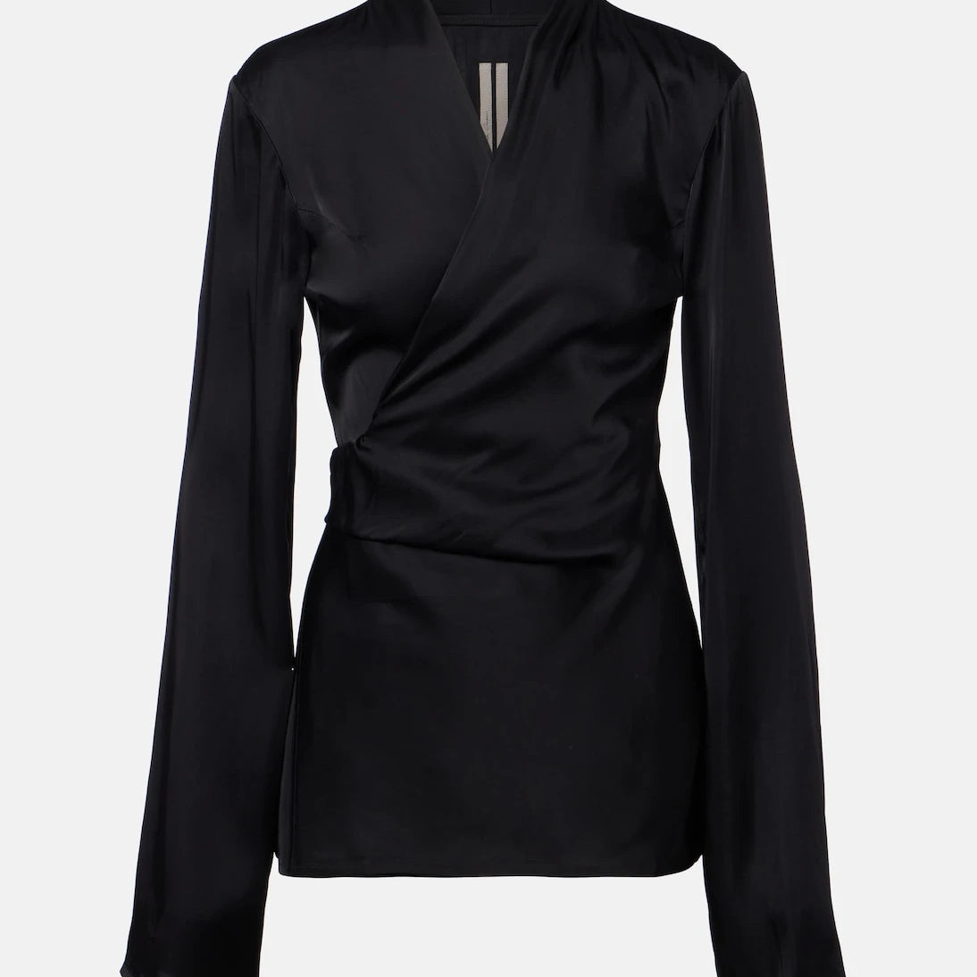 Rick Owens - Laura satin wrap top