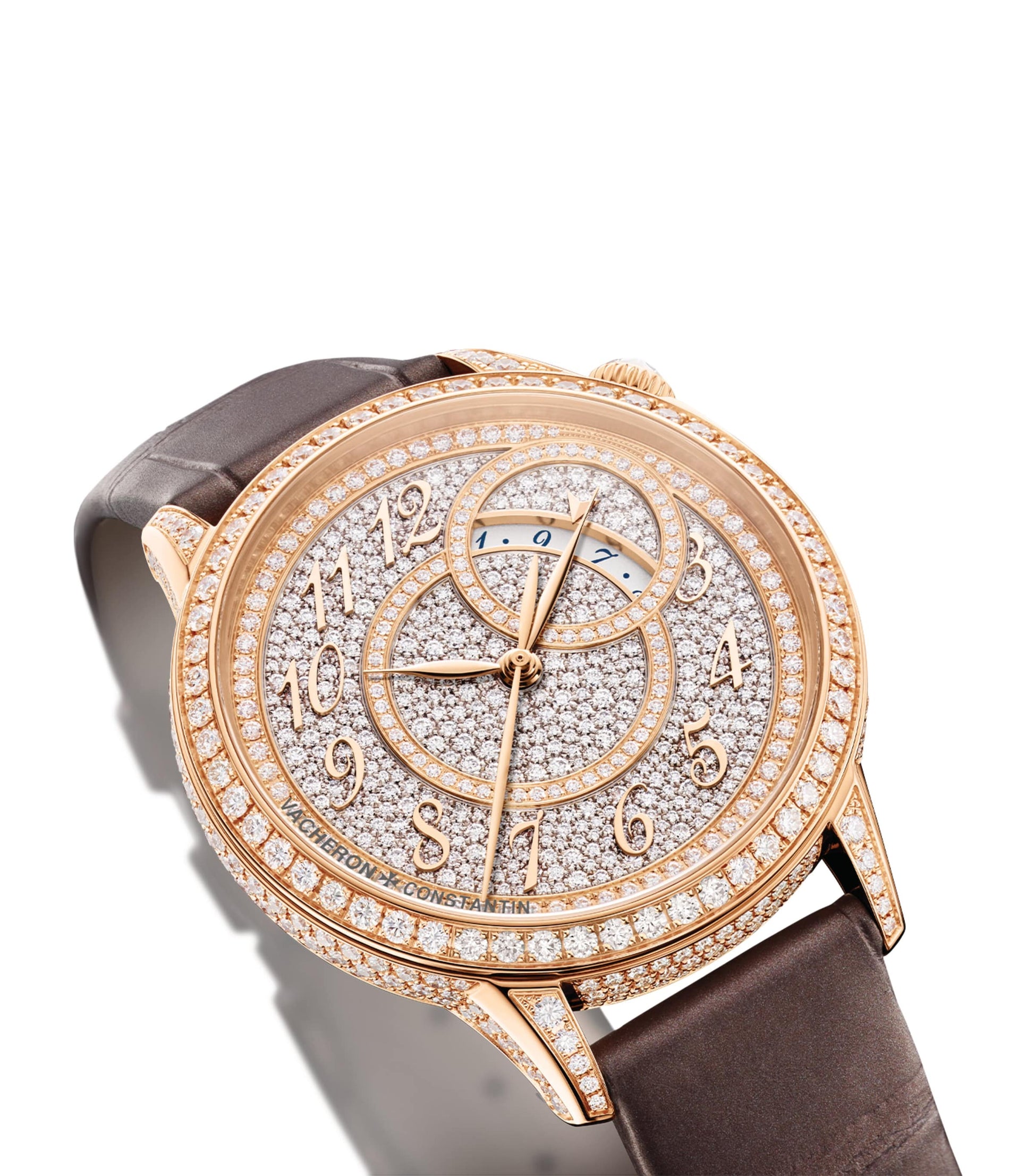 Rose Gold and Diamond Egérie Watch 35mm