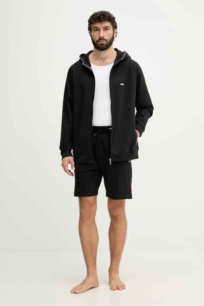 BOSS Erkek Fermuarlı Kapüşonlu Sweatshirt Sense Hooded Jacket