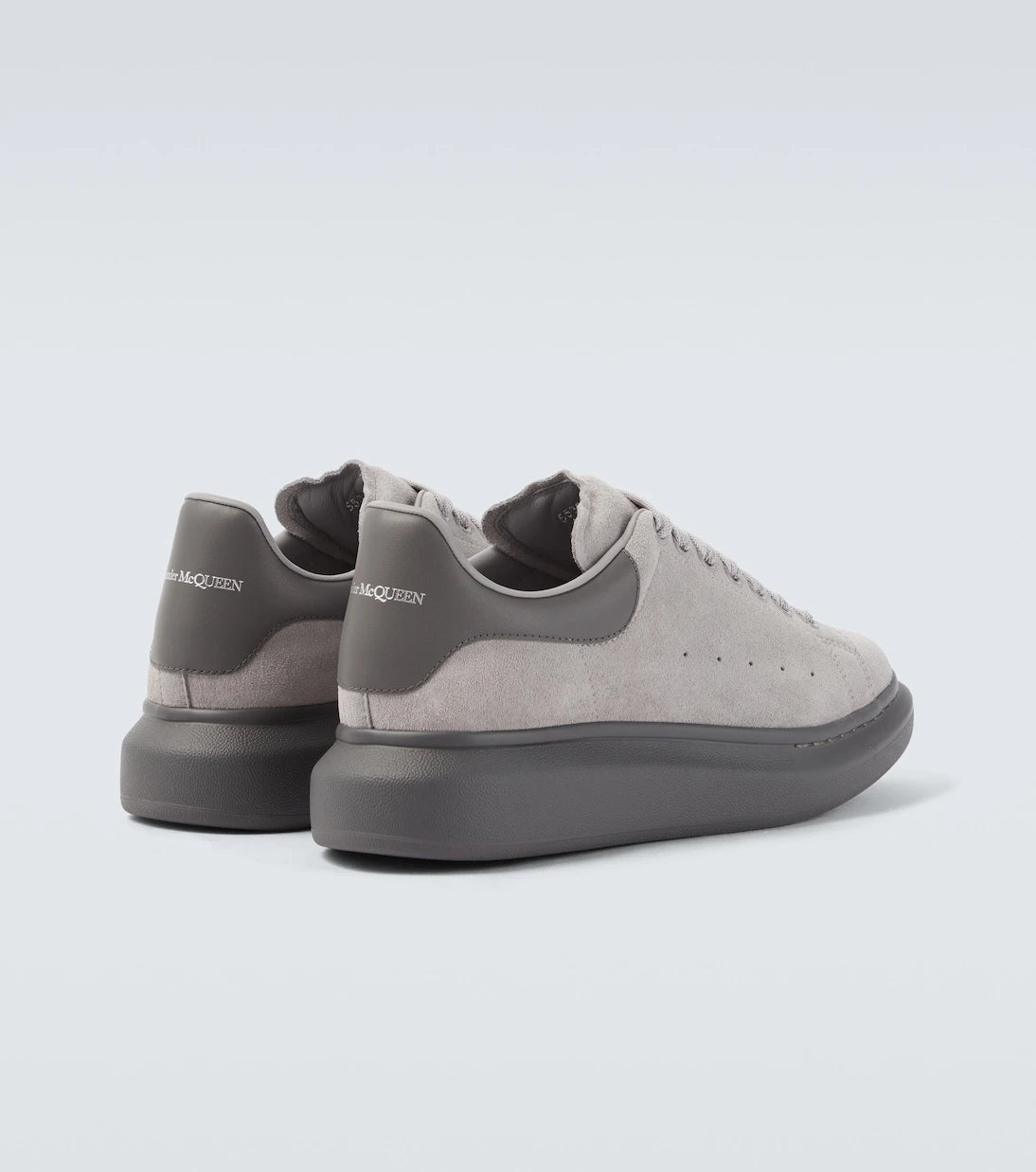 McQueen - Oversized suede sneakers