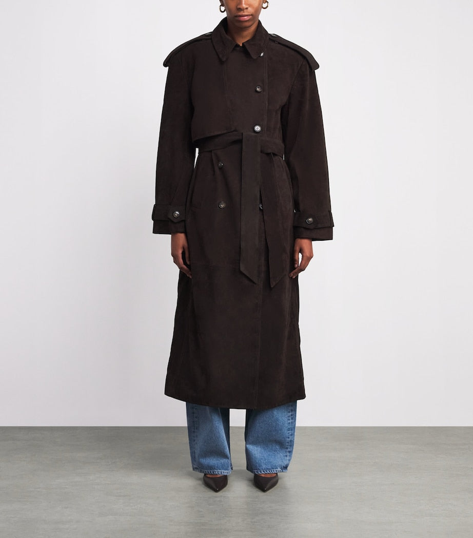Suede Sienna Coat