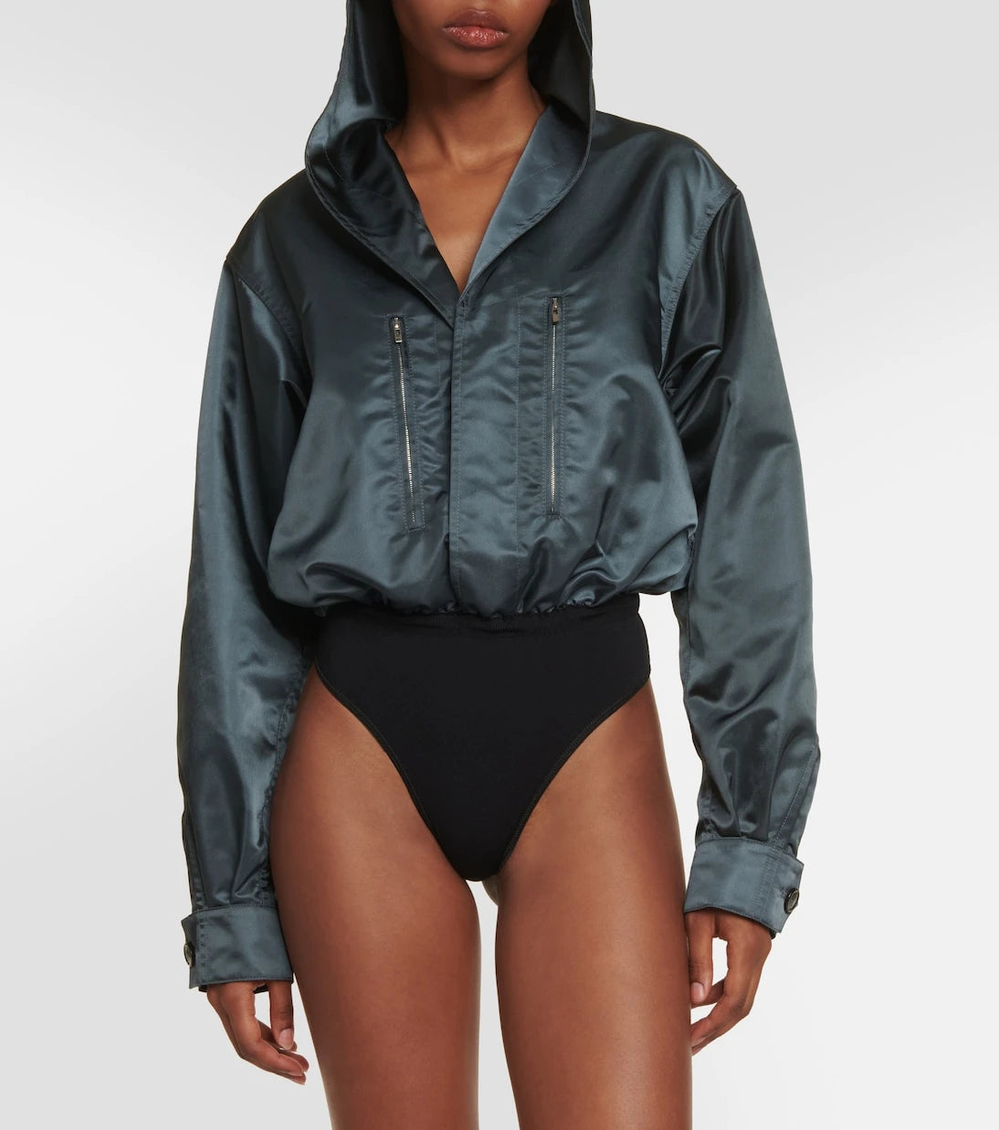 Alaïa - Hooded bodysuit