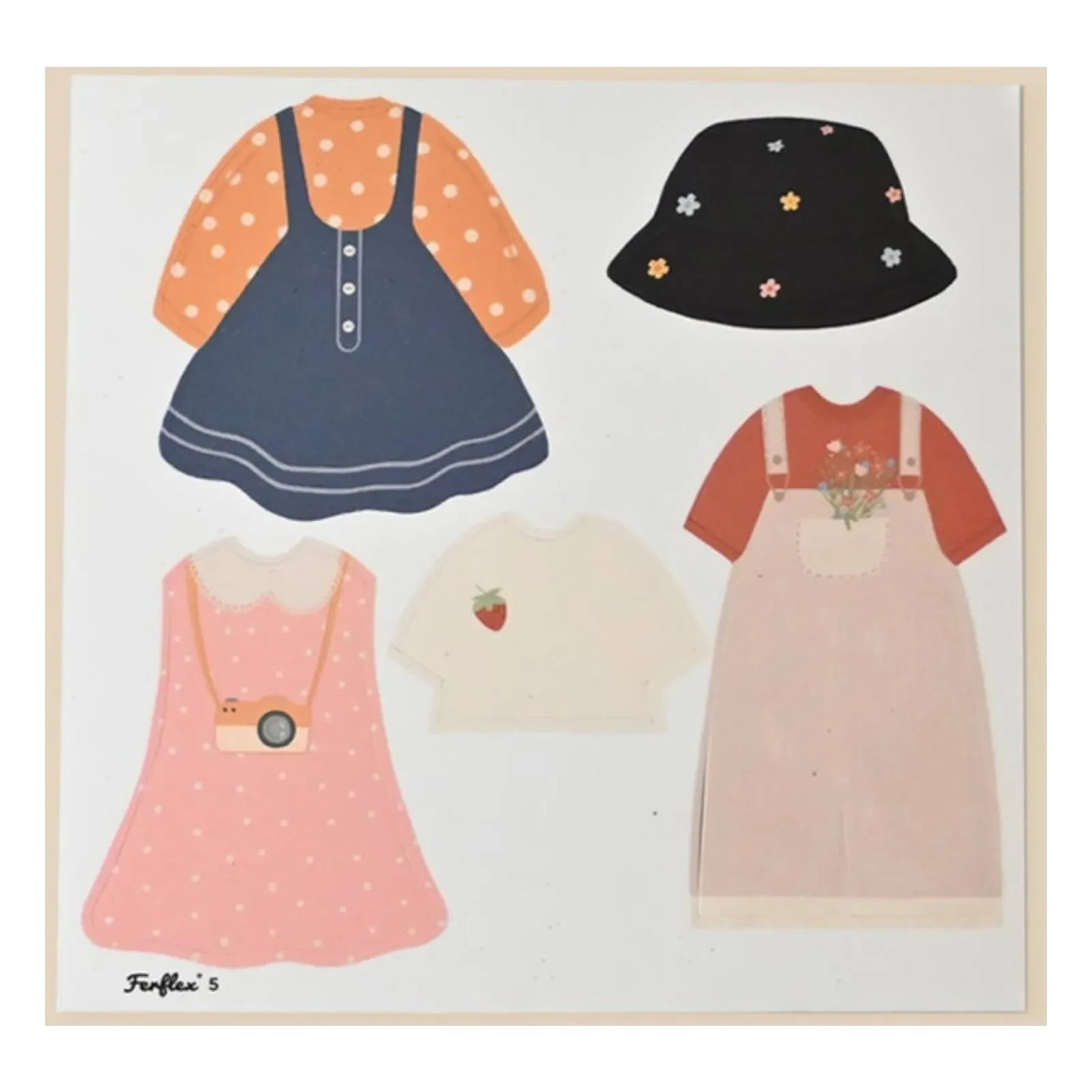 Ferflex - Magnetic game Silhouettes to dress