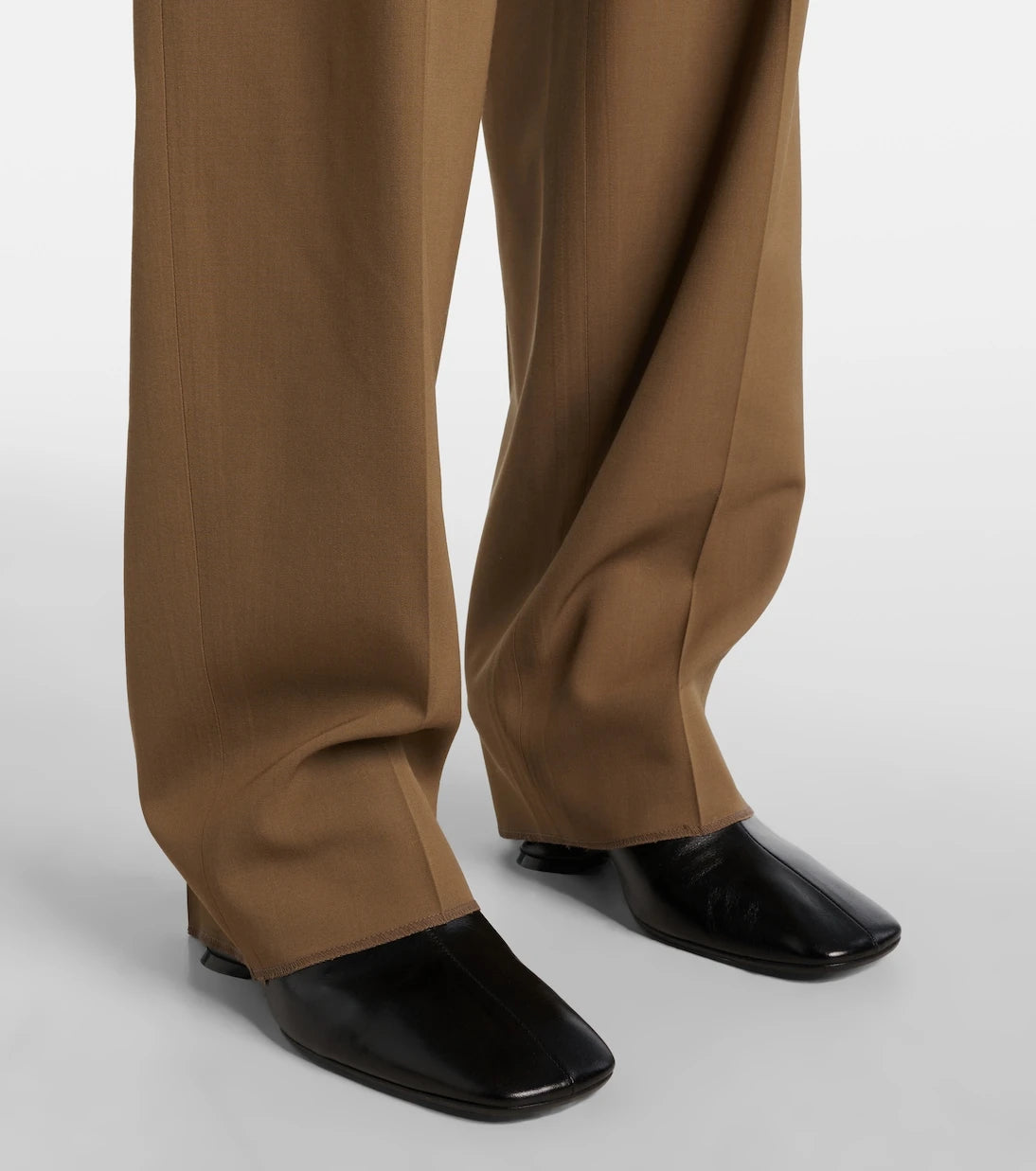 Ferragamo - High-rise straight pants
