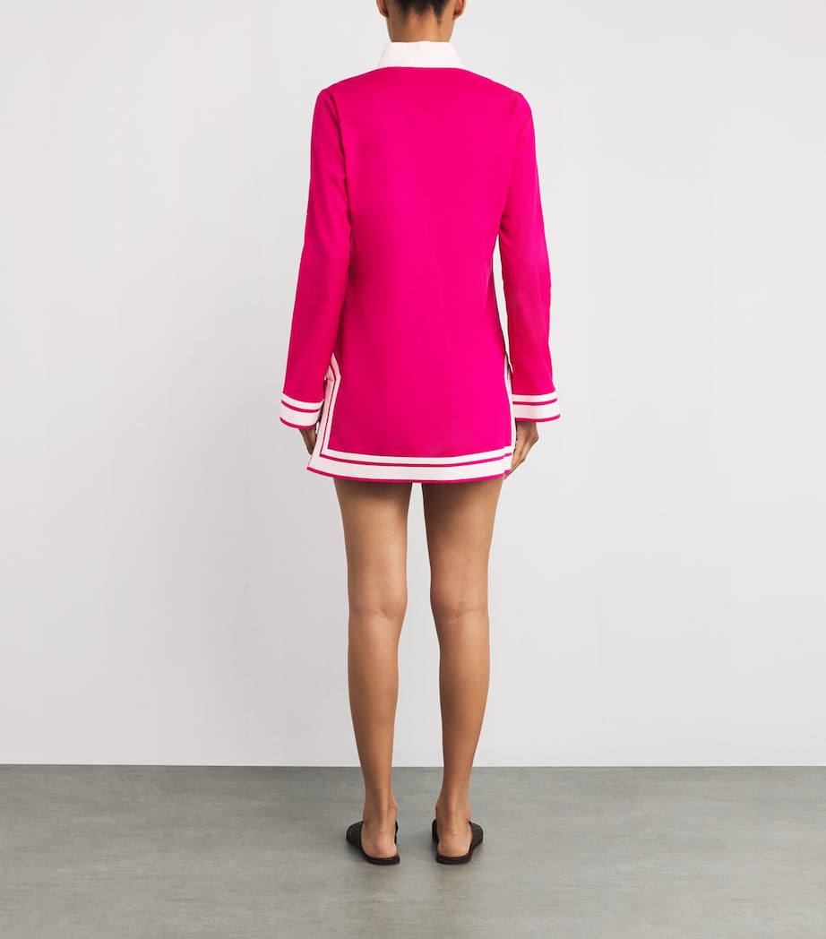 Pink Cotton Tunic Cover-Up