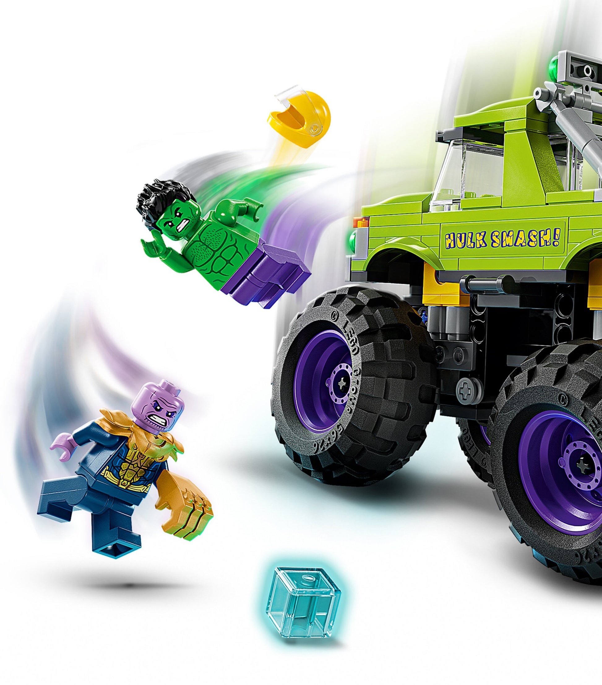 Marvel The Hulk Truck vs. Thanos Set 76312