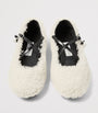 Multi Eleri Shearling Ballerina Flats