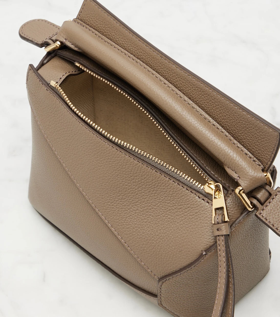 Loewe - Puzzle Edge Mini leather tote bag