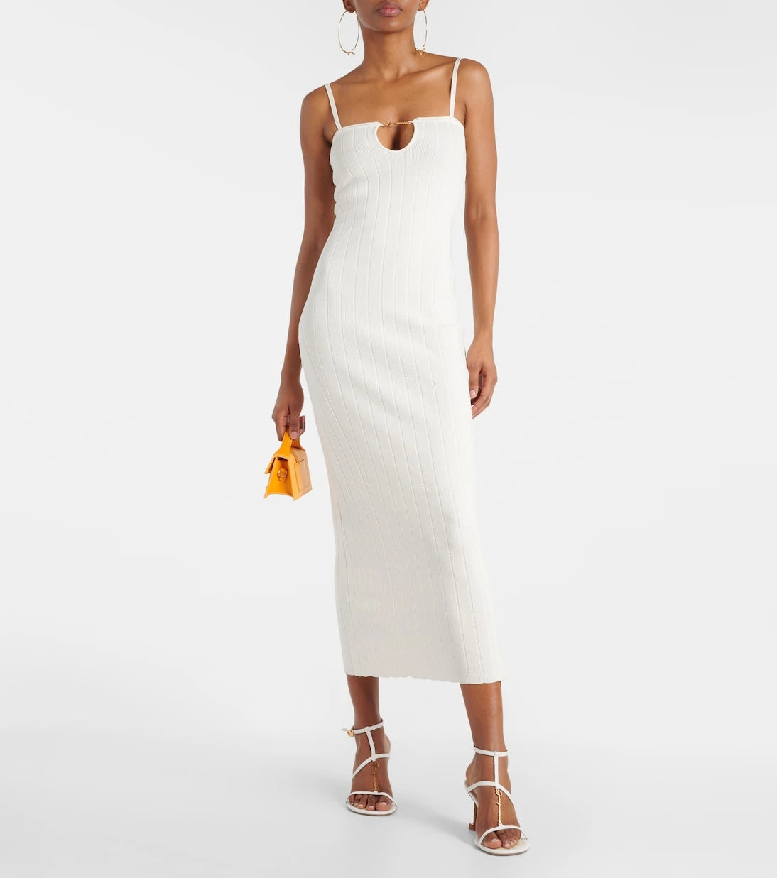 Jacquemus - فستان ميدي La Robe Sierra Bretelles