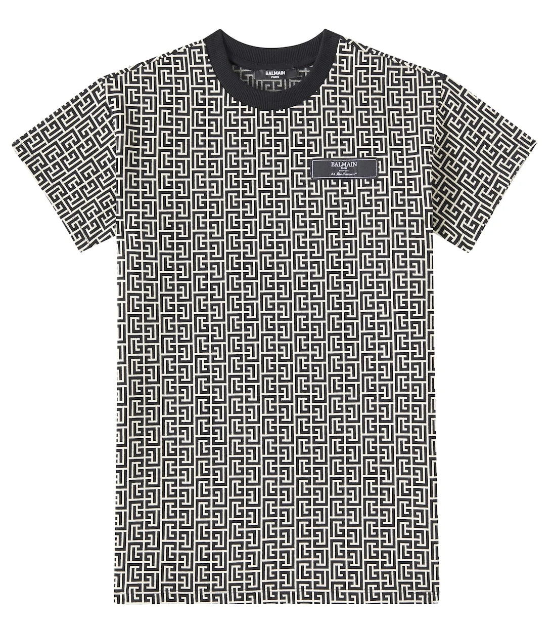 Balmain Kids - Cotton-blend jersey dress