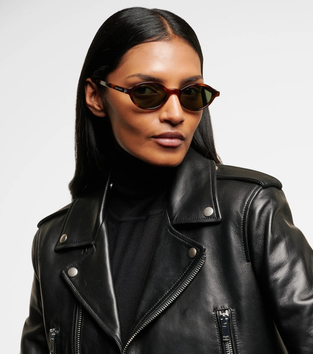 Saint Laurent - SL 751 Jeanne oval sunglasses