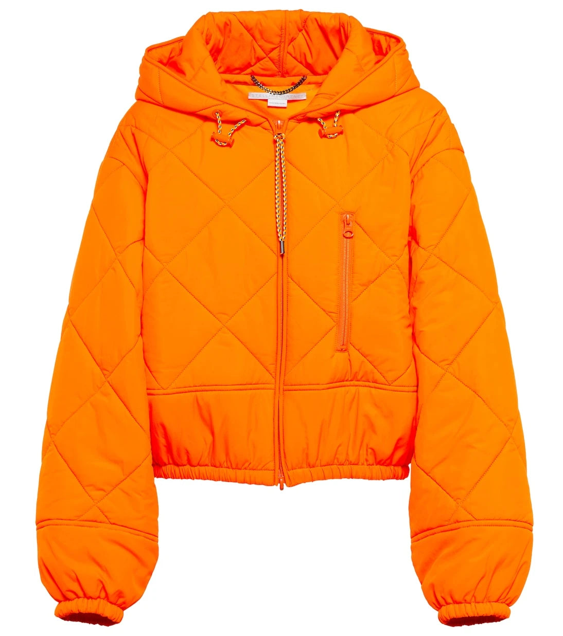 Stella McCartney - Quilted technical hooded jacket