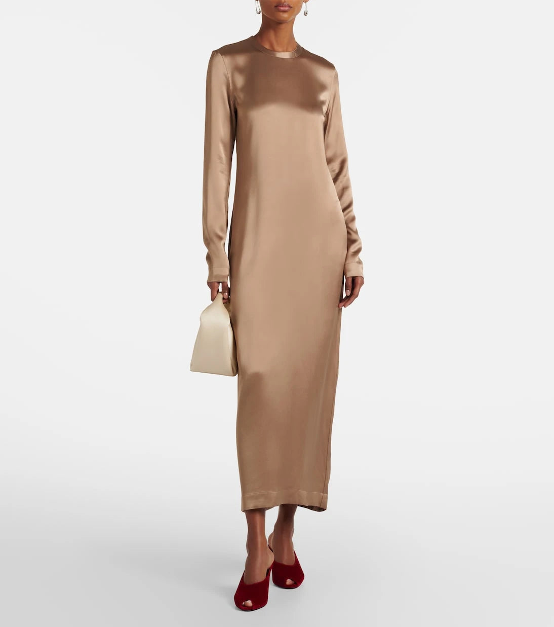 Toteme - Satin maxi dress